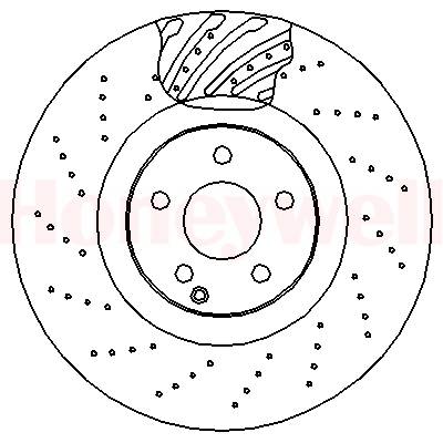Disques de frein BENDIX ref. 562407B