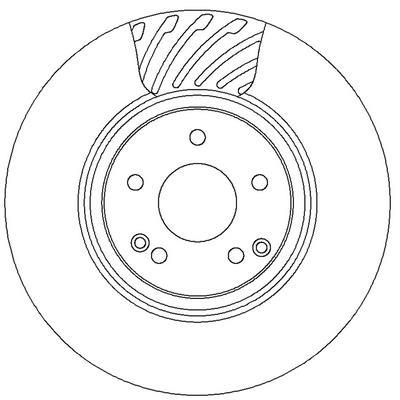 Disques de frein BENDIX 562354B