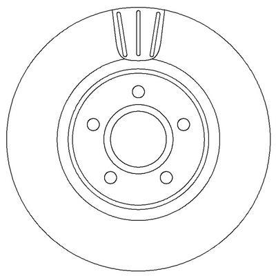 Disques de frein BENDIX 562363B
