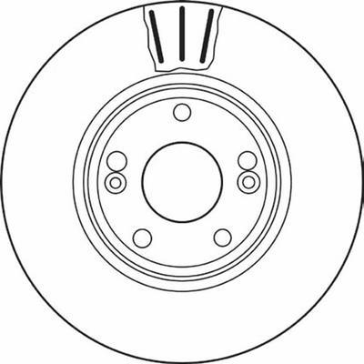 Disques de frein BENDIX 562381B