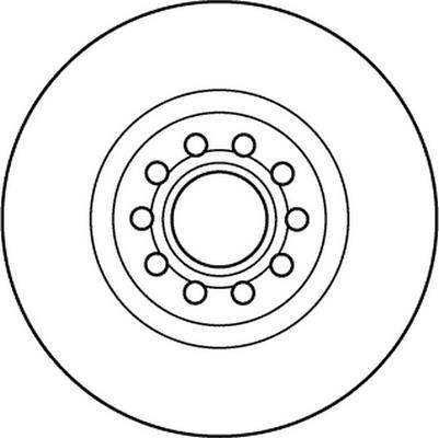 Disques de frein BENDIX 562383B