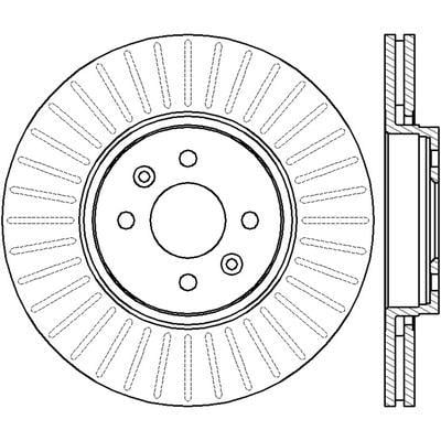 Disques de frein BENDIX 562410B