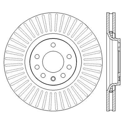 Disques de frein BENDIX ref. 562423B
