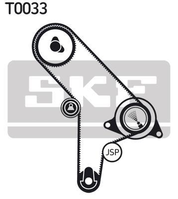 Kit de distribution (Kit courroie de distribution) SKF VKMA 08120