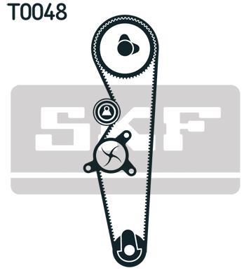 Kit de distribution (Kit courroie de distribution) SKF VKMA 04204