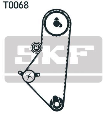 Kit de distribution (Kit courroie de distribution) SKF ref. VKMA 03220