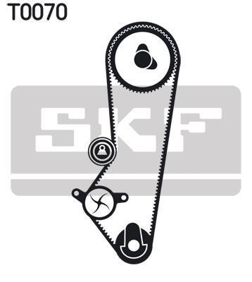 Kit de distribution (Kit courroie de distribution) SKF VKMA 04200