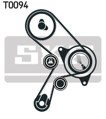 Kit de distribution (Kit courroie de distribution) SKF VKMA 02151