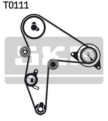 Kit de distribution (Kit courroie de distribution) SKF VKMA 06500
