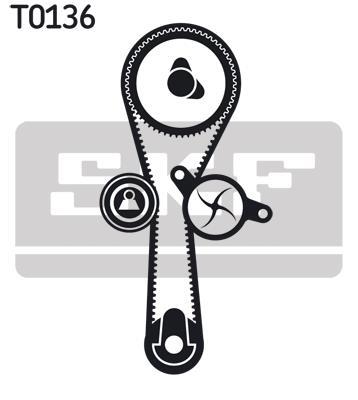 Kit de distribuição SKF ref. VKMS 06010-1