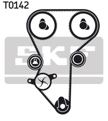 Kit de distribution (Kit courroie de distribution) SKF VKMA 03216