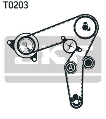 Kit de distribuição SKF ref. VKMC 02190