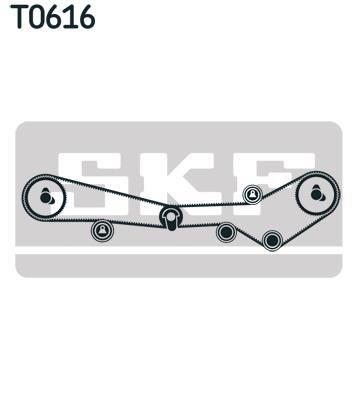 Kit de distribution (Kit courroie de distribution) SKF VKMA 98001