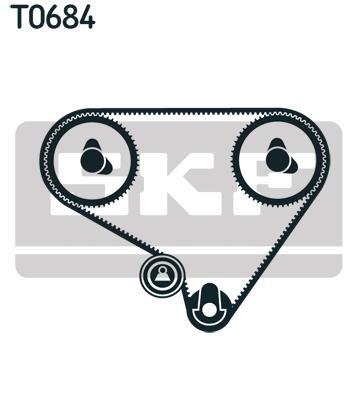 Kit de distribution (Kit courroie de distribution) SKF VKMA 92501