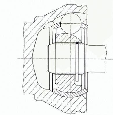 Joint homocinétique, transmission GKN SERVICE INTERNATIONAL GMBH 302148