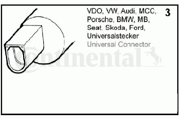 Pompe de lave-glace Continental/VDO ref. 246-083-002-022G