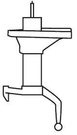 Amortiguador KYB Excel-G / Super Strut - ref. 331019