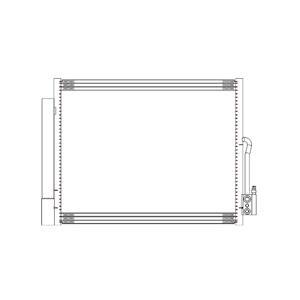 Condenseur, climatisation DELPHI CF20294