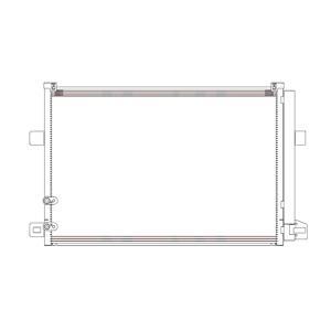 Condenseur, climatisation DELPHI CF20301