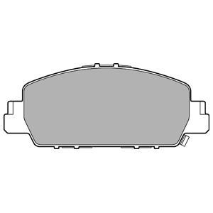 Jeu de 4 plaquettes de frein DELPHI LP3243
