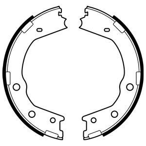 Jeu de 4 mâchoires de frein DELPHI LS2067