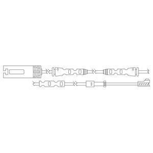 Kit de contact avertisseur, usure des garnitures de freins DELPHI LZ0259 Kit de contact avertisseur, usure des garnitures de freins DELPHI LZ0259