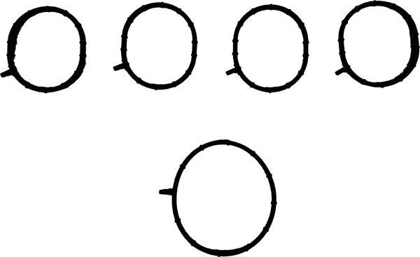 Jeu de joints d'étanchéité, collecteur d'admission REINZ 11-10030-01