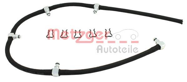 Tuyau, carburant de fuite METZGER ref. 0840102