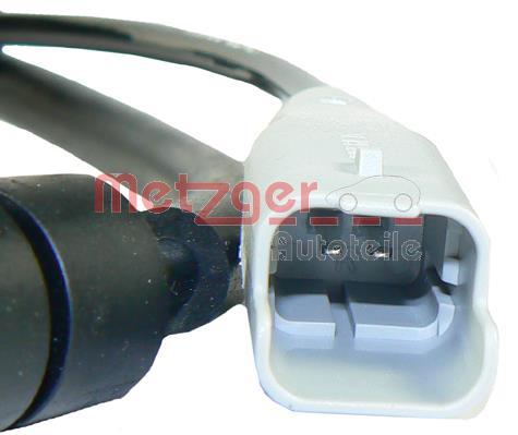 Capteur ABS (Capteur de vitesse de roue) METZGER 0900928