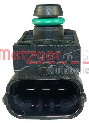 Sensor, pressão de sobrealimentação METZGER ref. 0906106