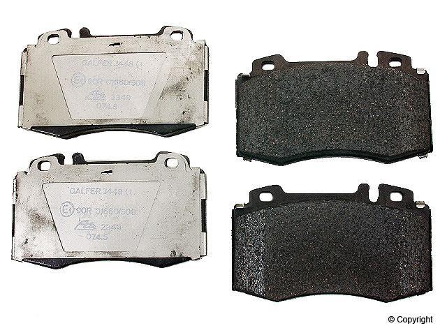 Jeu de 4 plaquettes de frein ATE 13.0460-4984.2