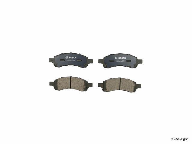 Jeu de 4 plaquettes de frein BOSCH 0 986 494 234