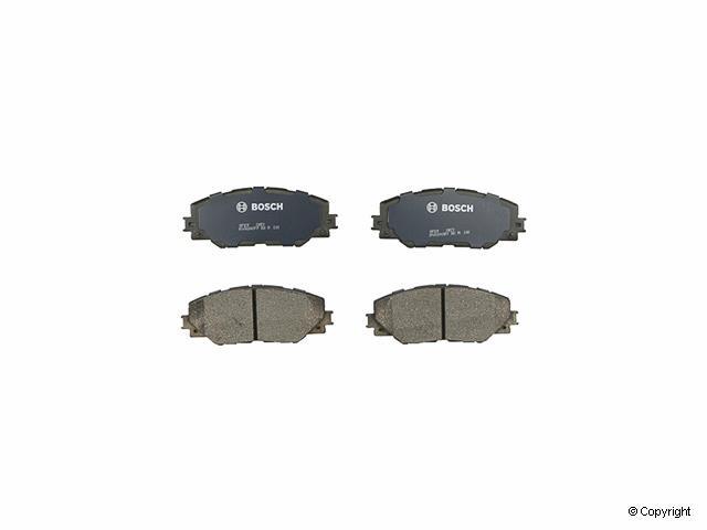 Jeu de 4 plaquettes de frein BOSCH 0 986 494 321