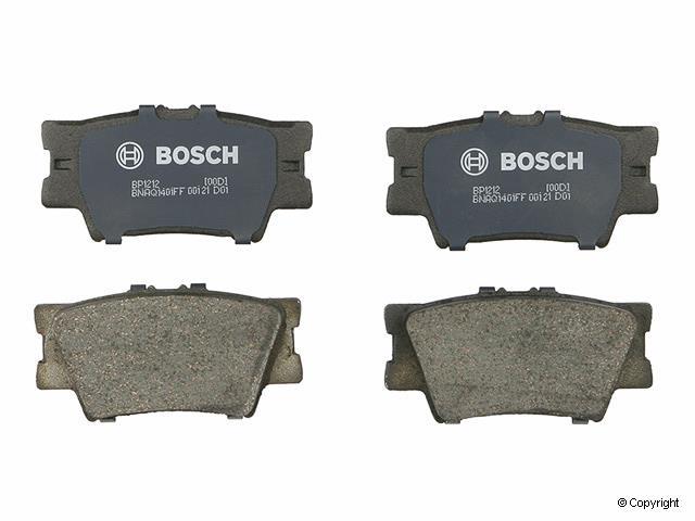 Jeu de 4 plaquettes de frein BOSCH 0 986 494 322