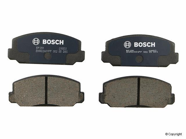 Jeu de 4 plaquettes de frein BOSCH 0 986 424 268