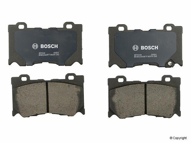 Jeu de 4 plaquettes de frein BOSCH 0 986 494 424