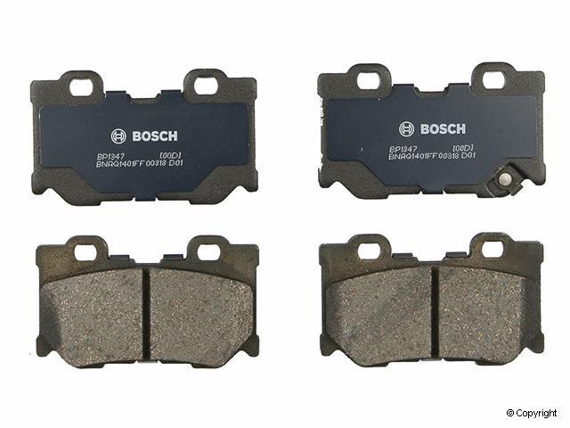 Jeu de 4 plaquettes de frein BOSCH 0 986 494 425