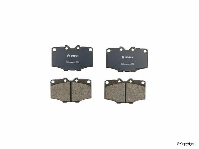 Jeu de 4 plaquettes de frein BOSCH 0 986 424 278