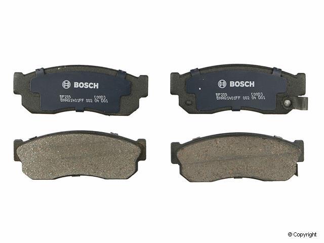 Jeu de 4 plaquettes de frein BOSCH 0 986 424 464