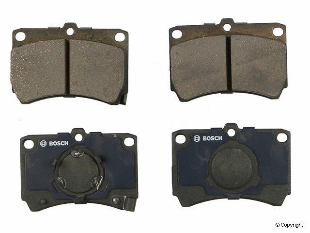 Jeu de 4 plaquettes de frein BOSCH 0 986 424 572