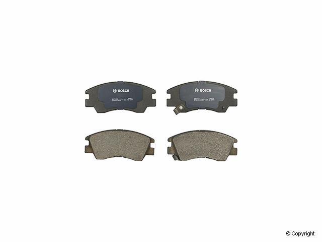 Jeu de 4 plaquettes de frein BOSCH 0 986 424 626