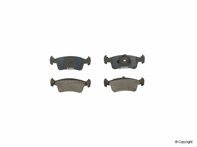 Jeu de 4 plaquettes de frein BOSCH 0 986 424 642