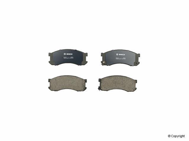 Jeu de 4 plaquettes de frein BOSCH 0 986 424 716