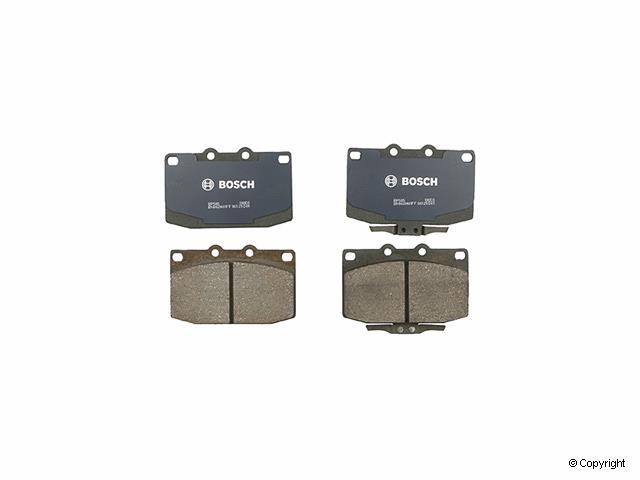 Jeu de 4 plaquettes de frein BOSCH 0 986 461 136