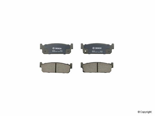 Jeu de 4 plaquettes de frein BOSCH 0 986 461 139