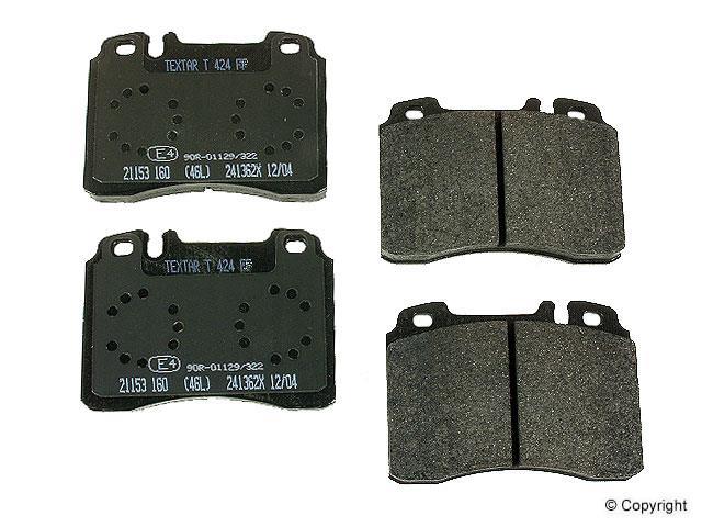 Jeu de 4 plaquettes de frein ATE 13.0460-4202.2