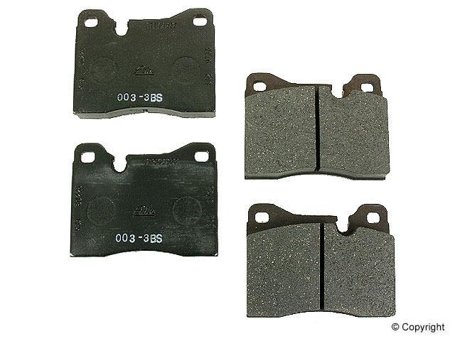 Jeu de 4 plaquettes de frein ATE 13.0460-9031.2