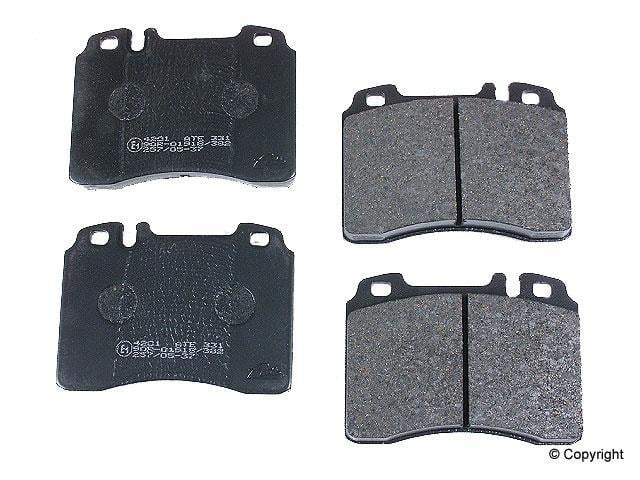 Jeu de 4 plaquettes de frein ATE 13.0460-4201.2