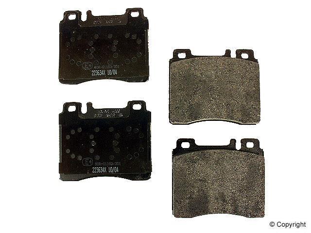 Jeu de 4 plaquettes de frein ATE 13.0460-9033.2