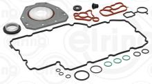 Jeu De Joints Carter Vilebrequin Elring 397.230 - Compatible Audi A4 B8, Q5, A6 C6 - Pièce Mécanique De Qualité